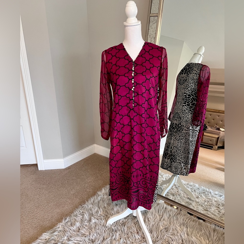 Agha Noor Kurti pakistani salwar